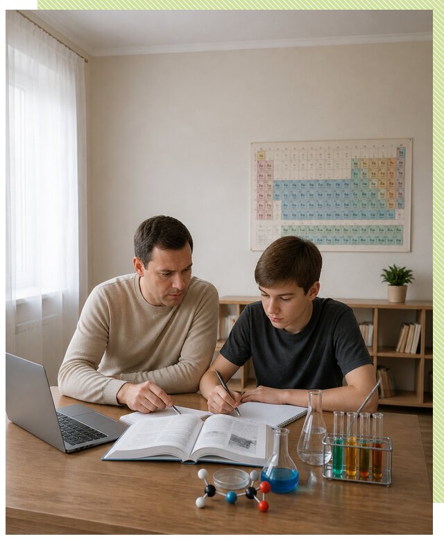 Репетитор по химии 8 класс в Находке по цене от 1238 р. | Репетитор-Нхд